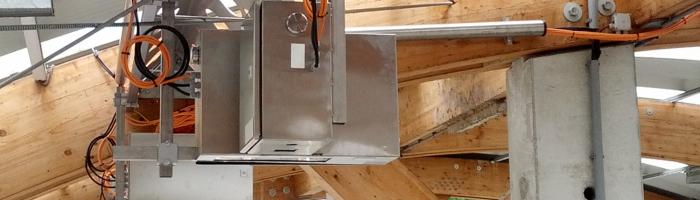 Outdoor mount of stereo- and tof cameras