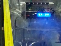 underwater camera in action